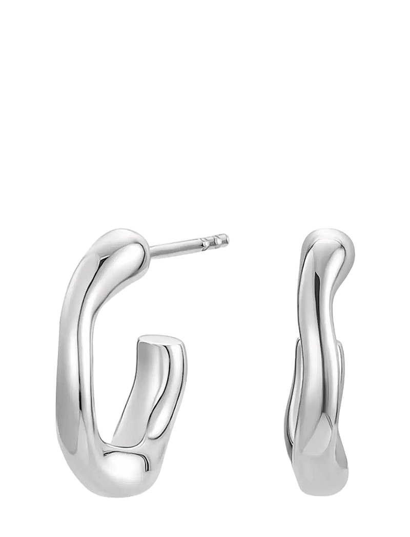 Bud to rose - Miller Creole Earring Gold - kreolen - silver - 0