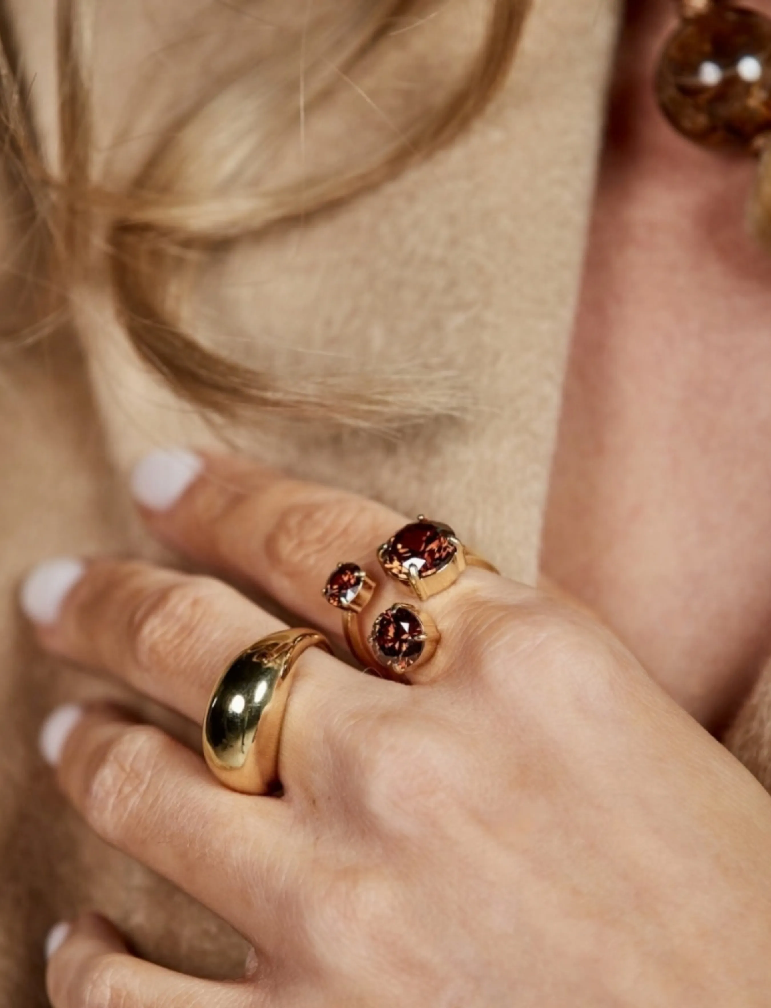 Bud To Rose - Bond Ring Gold - ringe - gold - 0