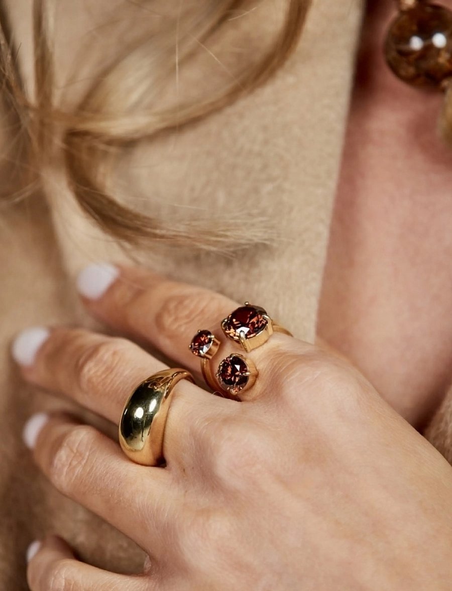 Bud To Rose - Bond Ring Gold - ringe - gold - 0