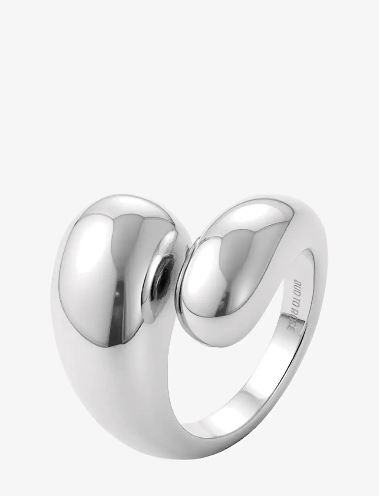 Bud to rose - Drop Ring Silver - ringe - silver - 1