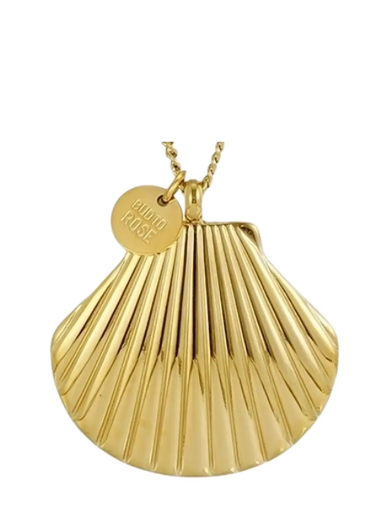 Bud to rose Marbella Shell Long Necklace Silver - Val kaupenda - GOLD / gold