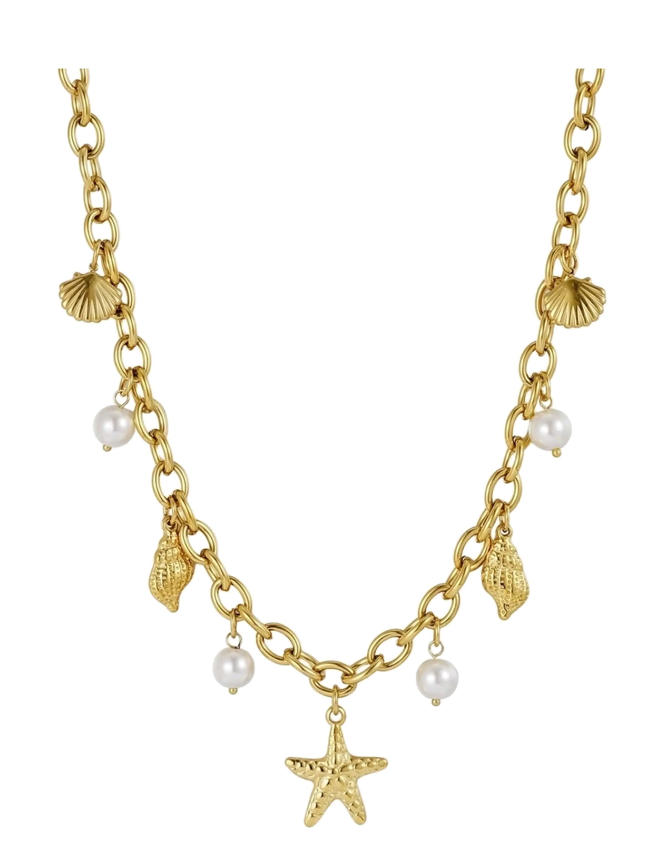 Bud to rose Venice Necklace Gold - Mother's day - GOLD / gold