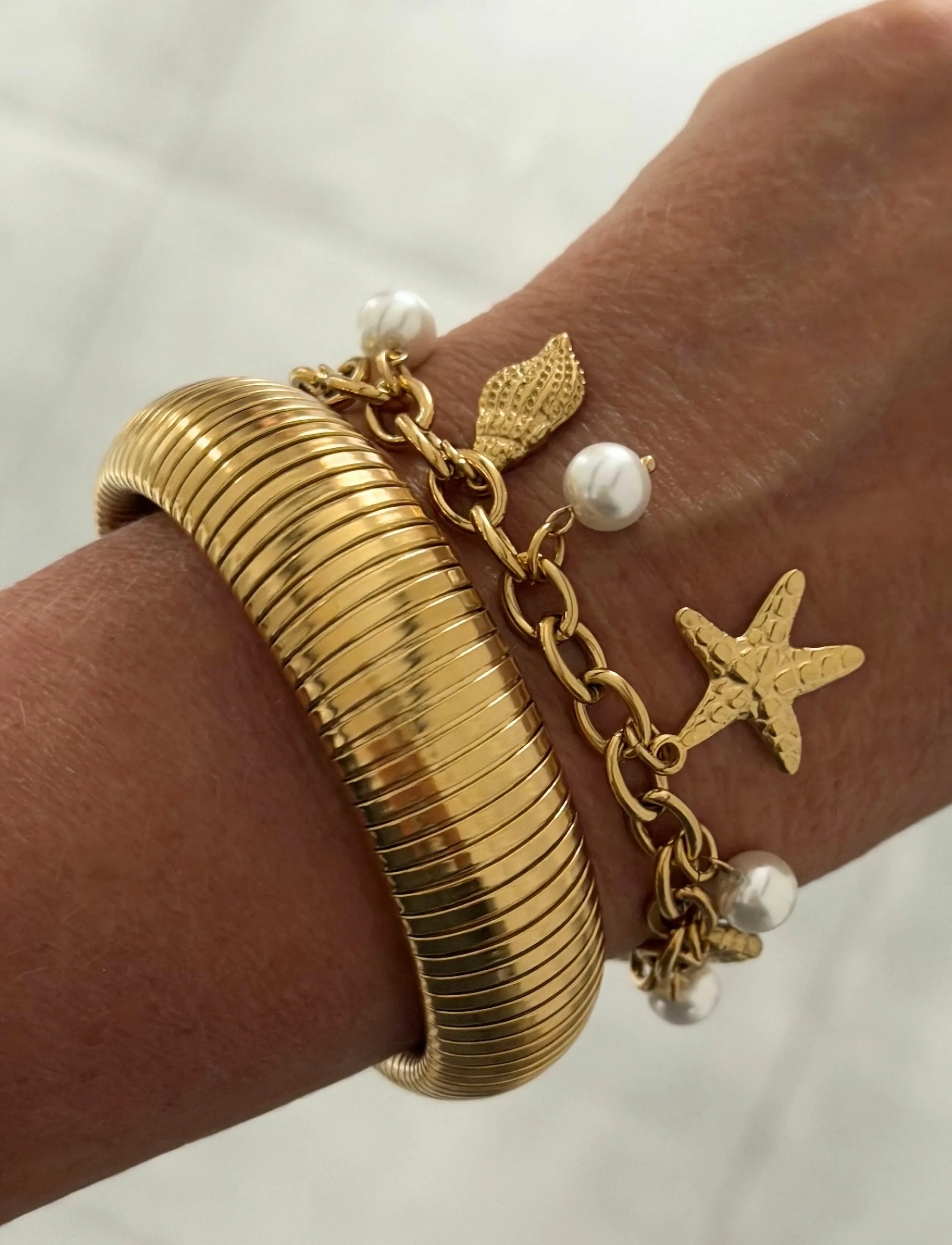 Bud To Rose Venice Bracelet Gold, Kvinder, Charm Armbånd, Guld, Str: ONE SIZE