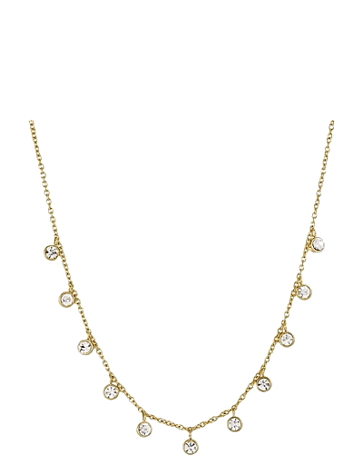 Bud To Rose Lima Charm Necklace Clear/Gold - Speciella tillfällen - CLEAR/GOLD / gold