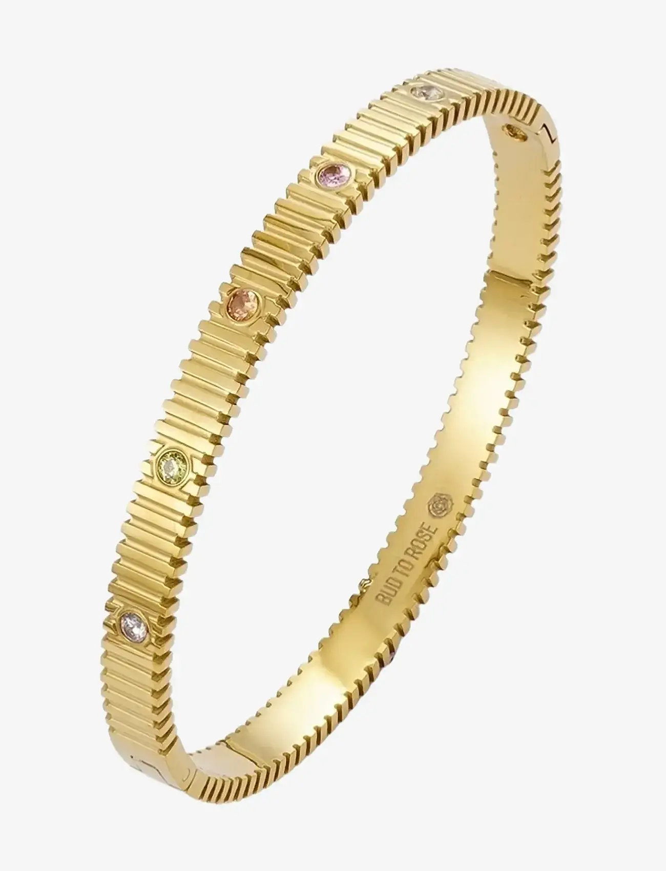 Bud to rose - Claire Bangle Mix/Gold - bangles - gold - 1