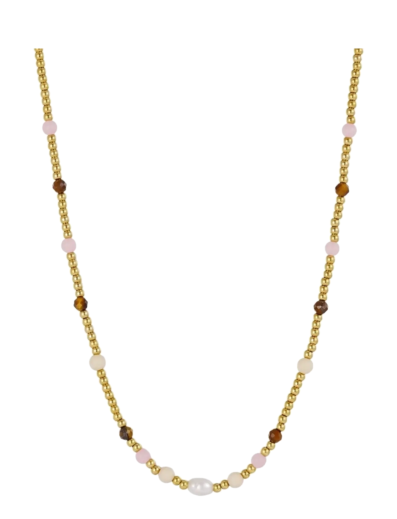 Bud To Rose - Cleo Necklace Mix/Gold - halskæder - gold - 1