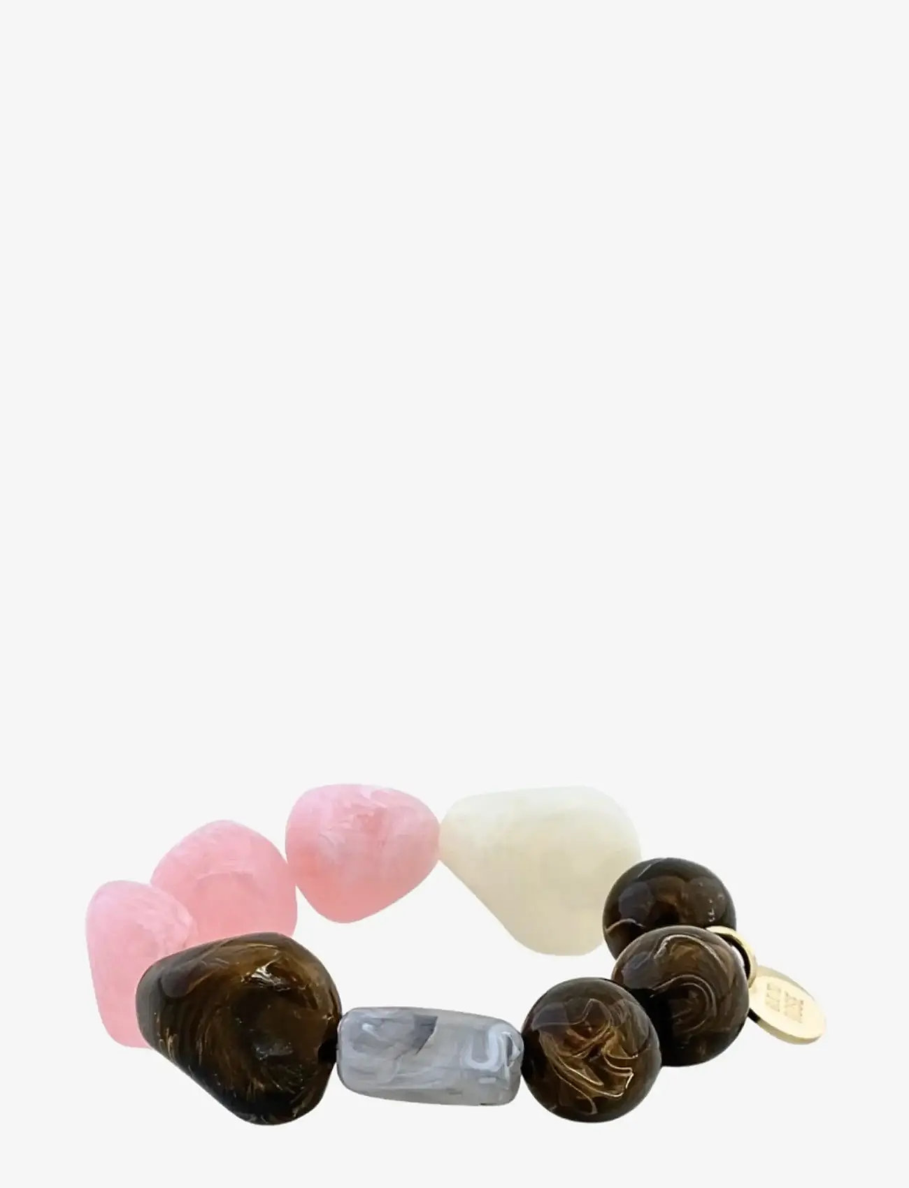 Bud to rose - Molto Resin Bracelet Pink - armband - pink - 1