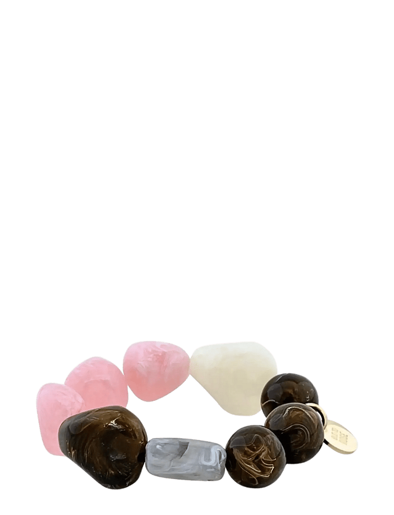 Bud to rose - Molto Resin Bracelet Pink - armband - pink - 1