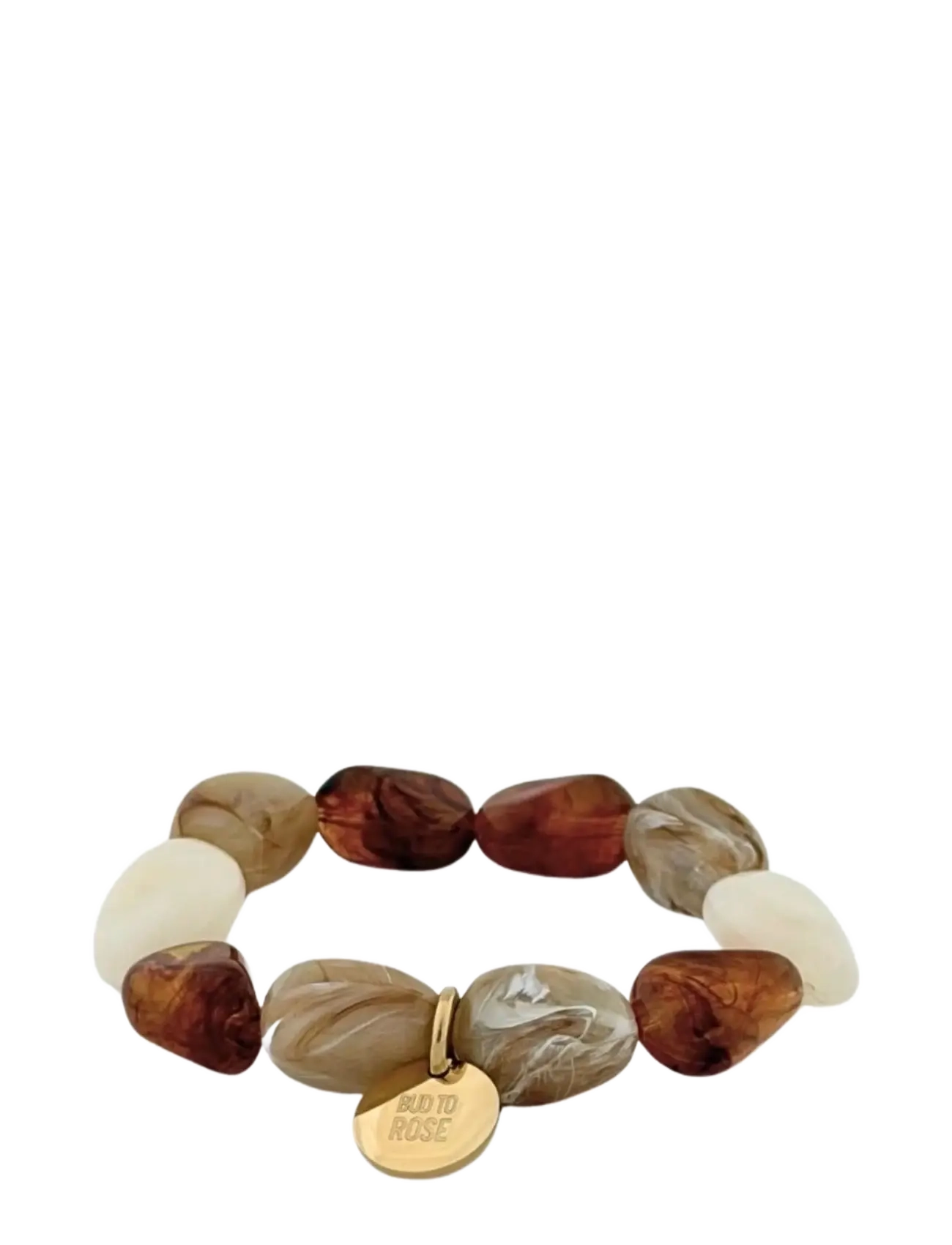 Bud to rose Prisma Resin Bracelet Green/Brown - Special Occasions - IVORY/BROWN / multi