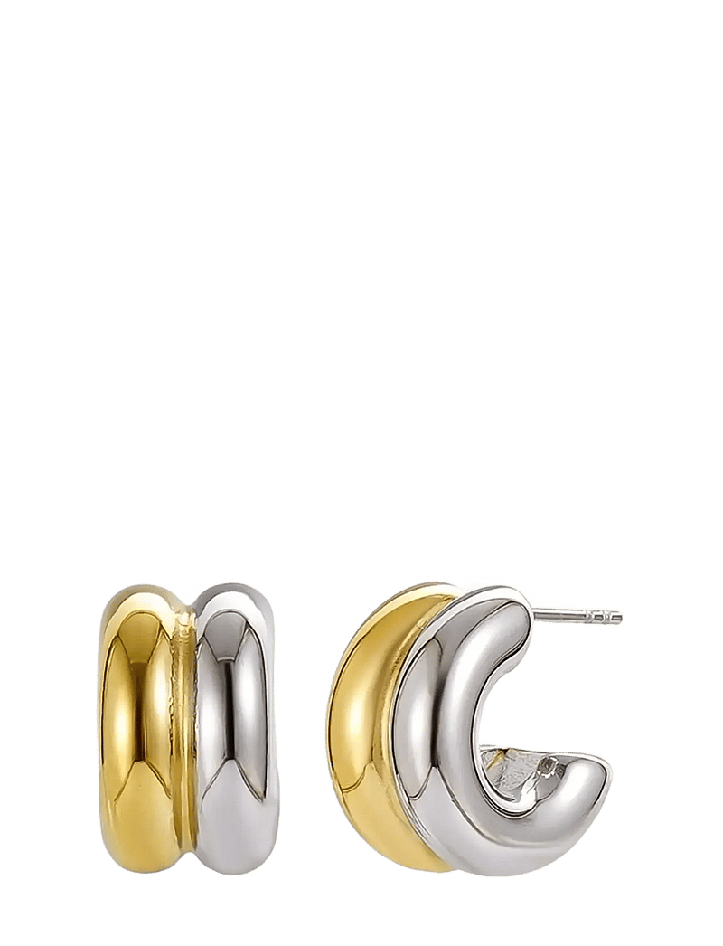 Bud to rose - Lola Double Mix - creoler & hoops - mix silver - 1