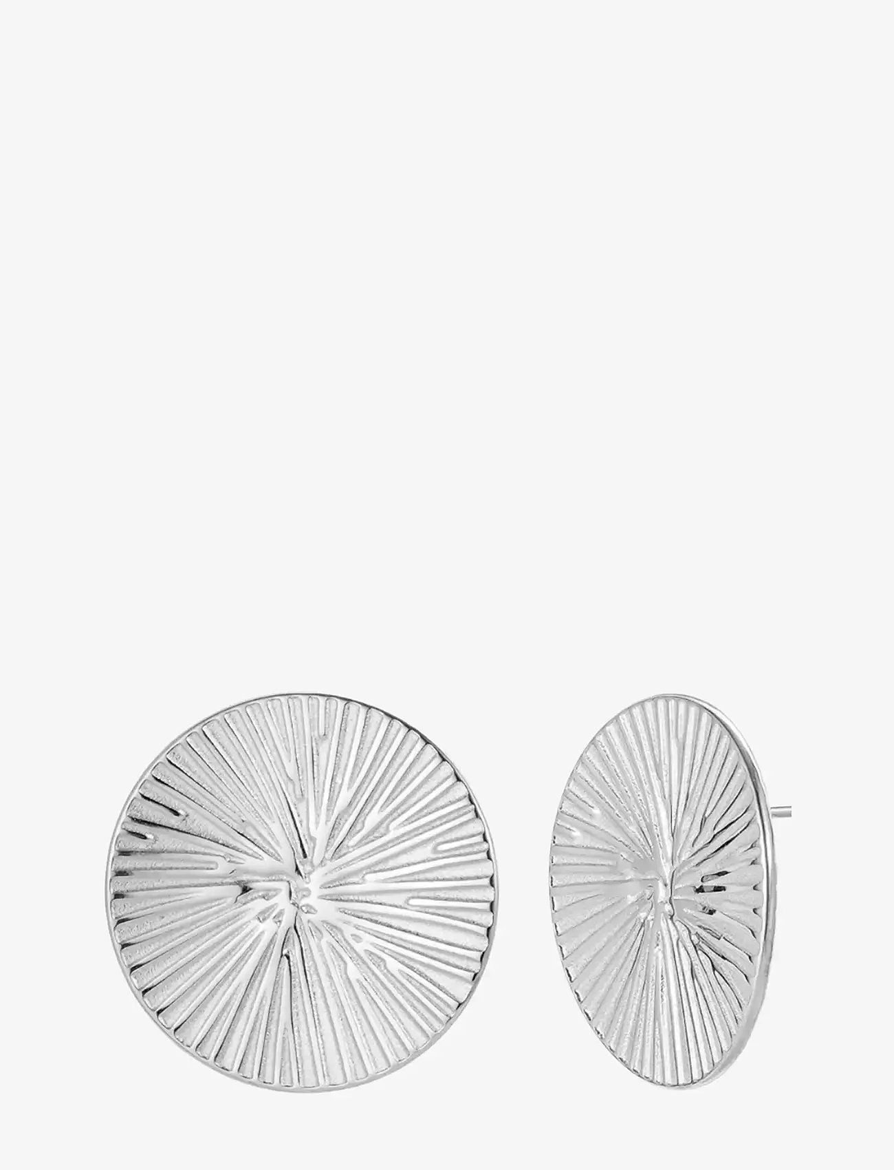 Bud to rose - Sorrento Stud Earring Silver - statement earrings - silver - 1
