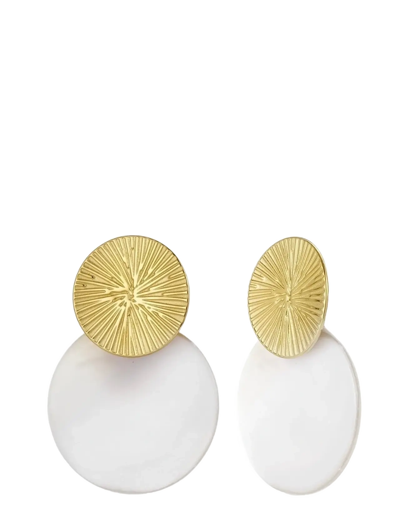Bud to rose Sorrento Earring White/Gold - Val kaupenda - WHITE/GOLD / multi