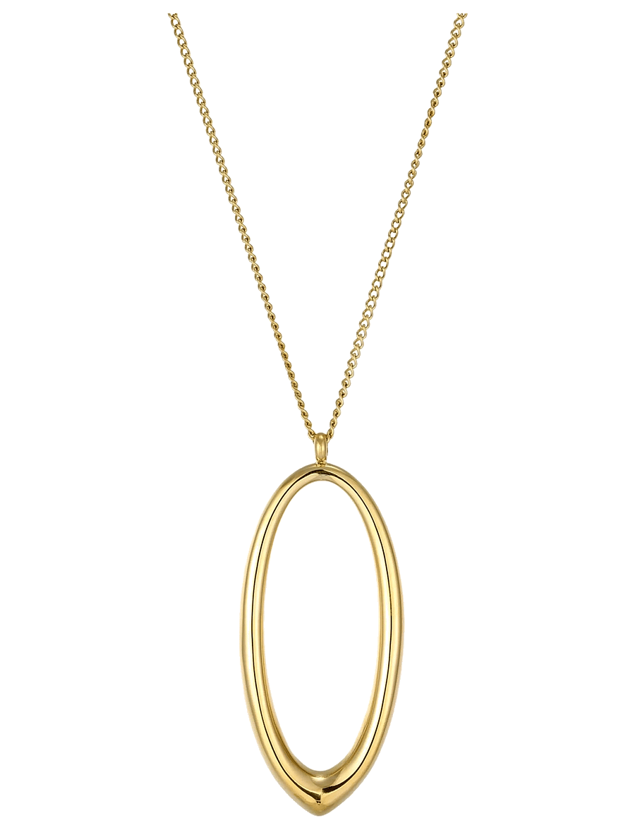 Bud To Rose - Olivia Necklace Gold - statement halskæder - gold - 1
