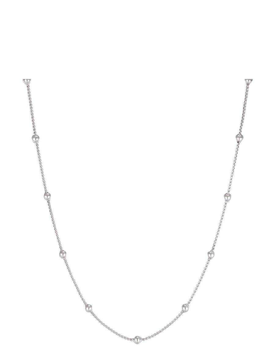Bud To Rose - Sacramento Necklace Gold - kedjehalsband - silver - 0
