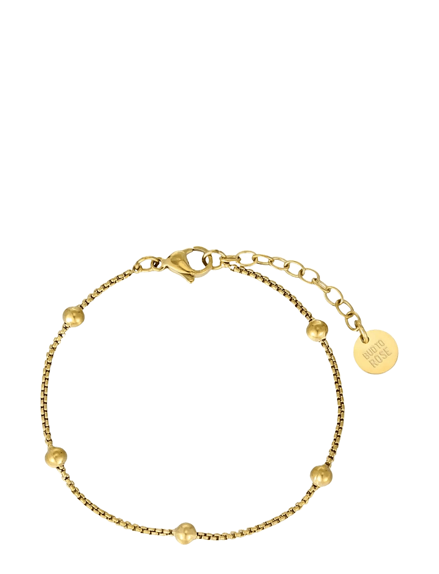 Bud To Rose - Sacramento Bracelet Gold - kedjearmband - gold - 1