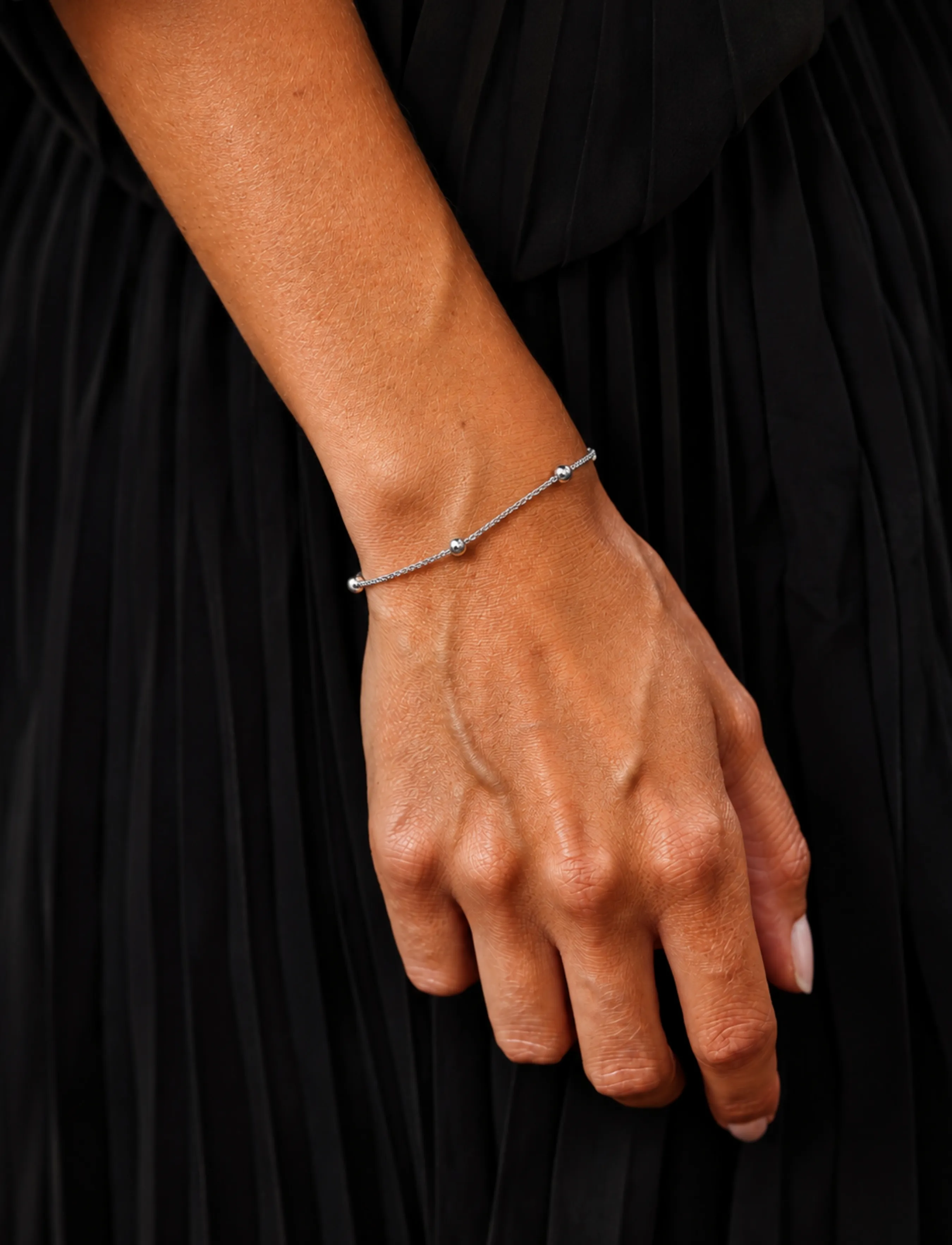Bud To Rose Sacramento Bracelet Silver, One Size, Silver, Armbånd > Kædearmbånd, Dame