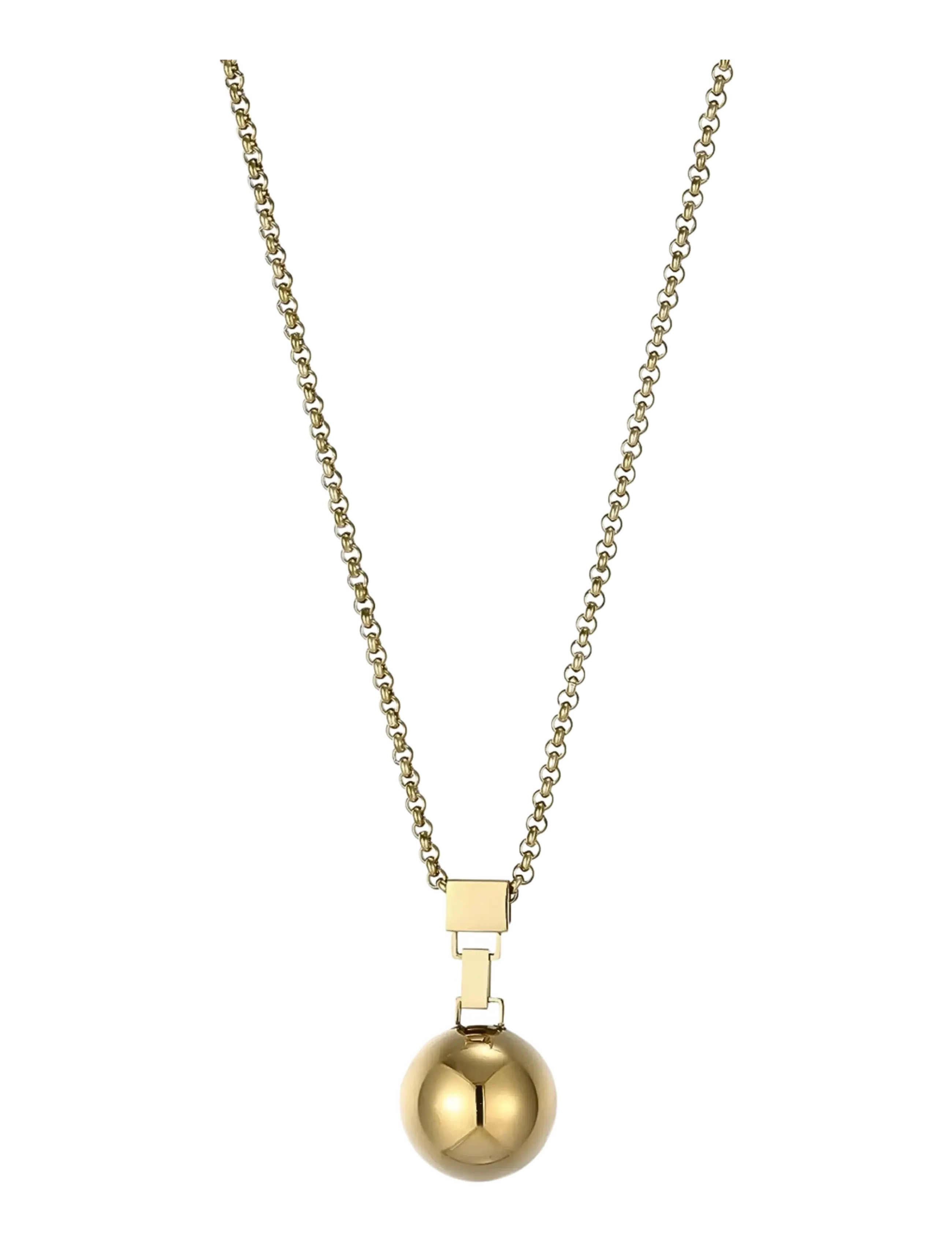 Bud To Rose - Divino Long Necklace Gold - halsketten - gold - 1