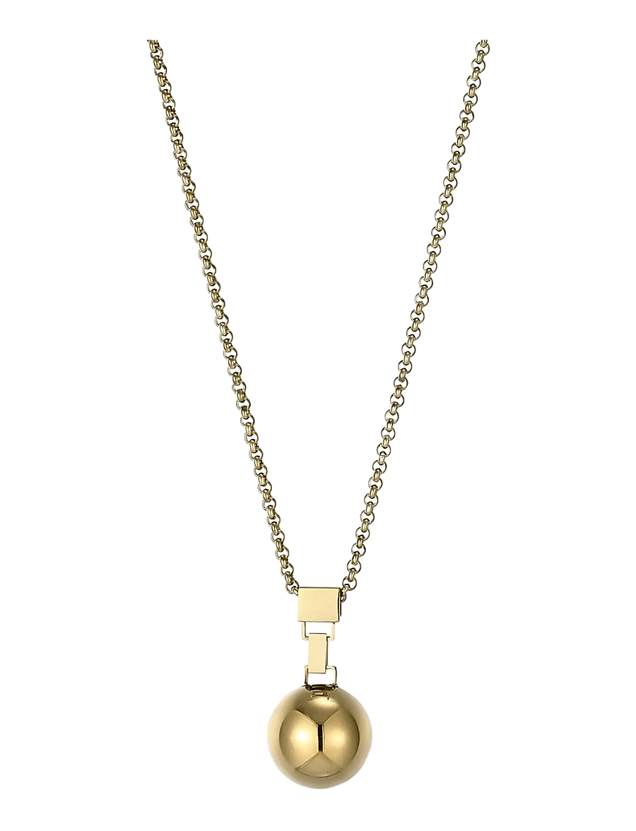 Bud To Rose - Divino Long Necklace Gold - halsketten - gold - 1