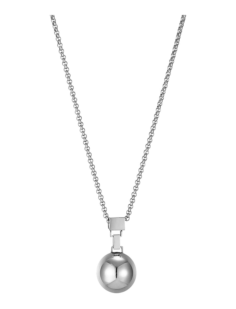 Bud To Rose - Divino Long Necklace Silver - halsketten - silver - 1