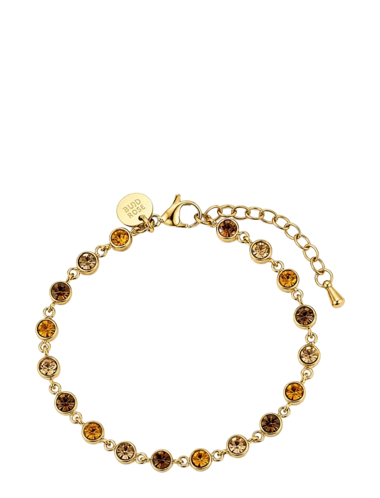 Bud To Rose Lima Bracelet Amber/Gold - Bud To Rose - GOLD / gold