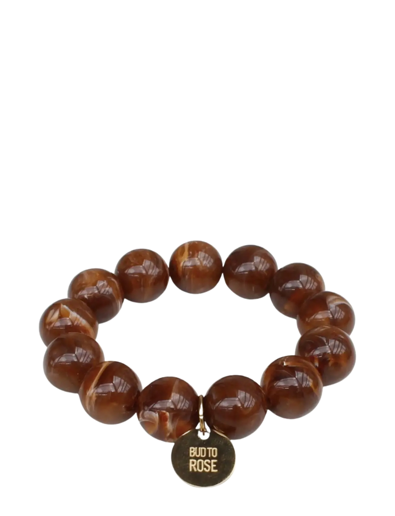 Bud To Rose Velvet Resin Bracelet Green - Bud To Rose - BROWN / brown