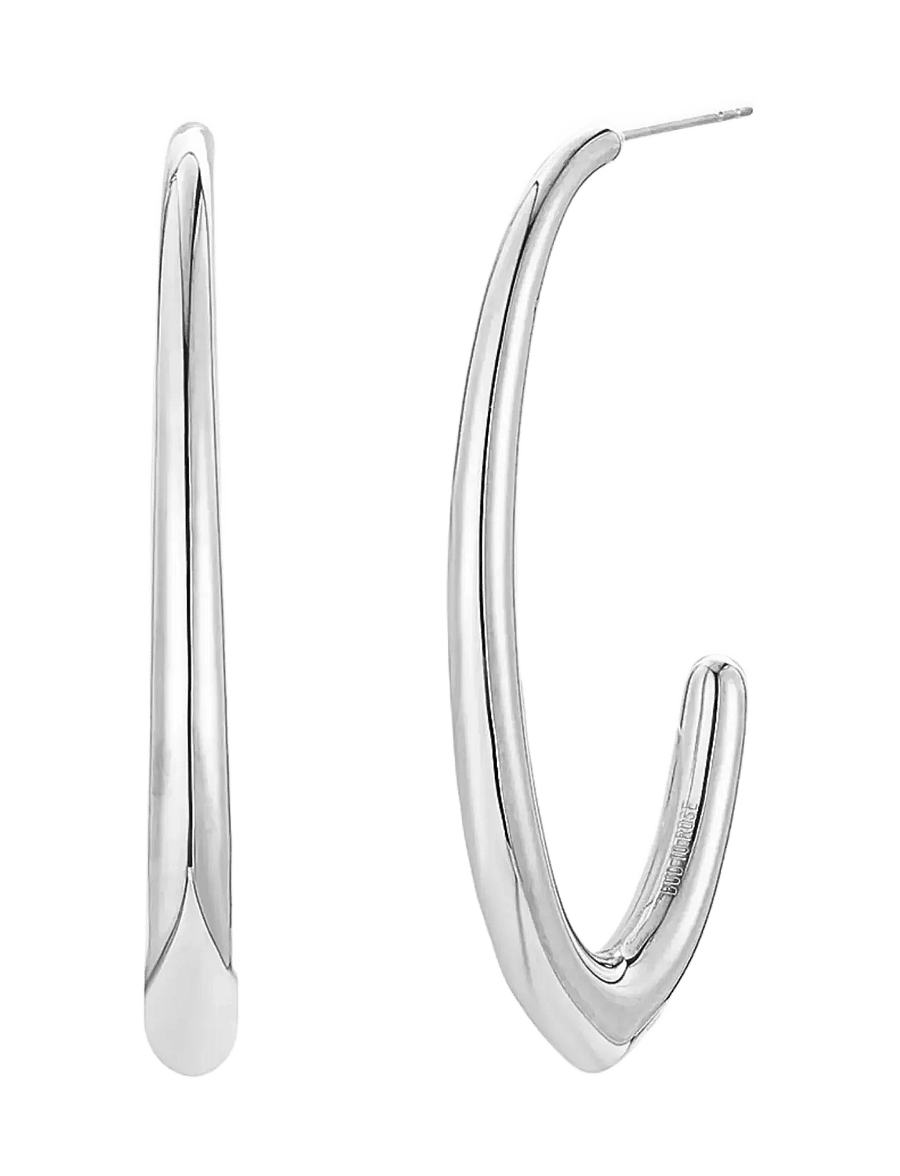 Bud To Rose - Olivia Earring Gold - creoler & hoops - silver - 1