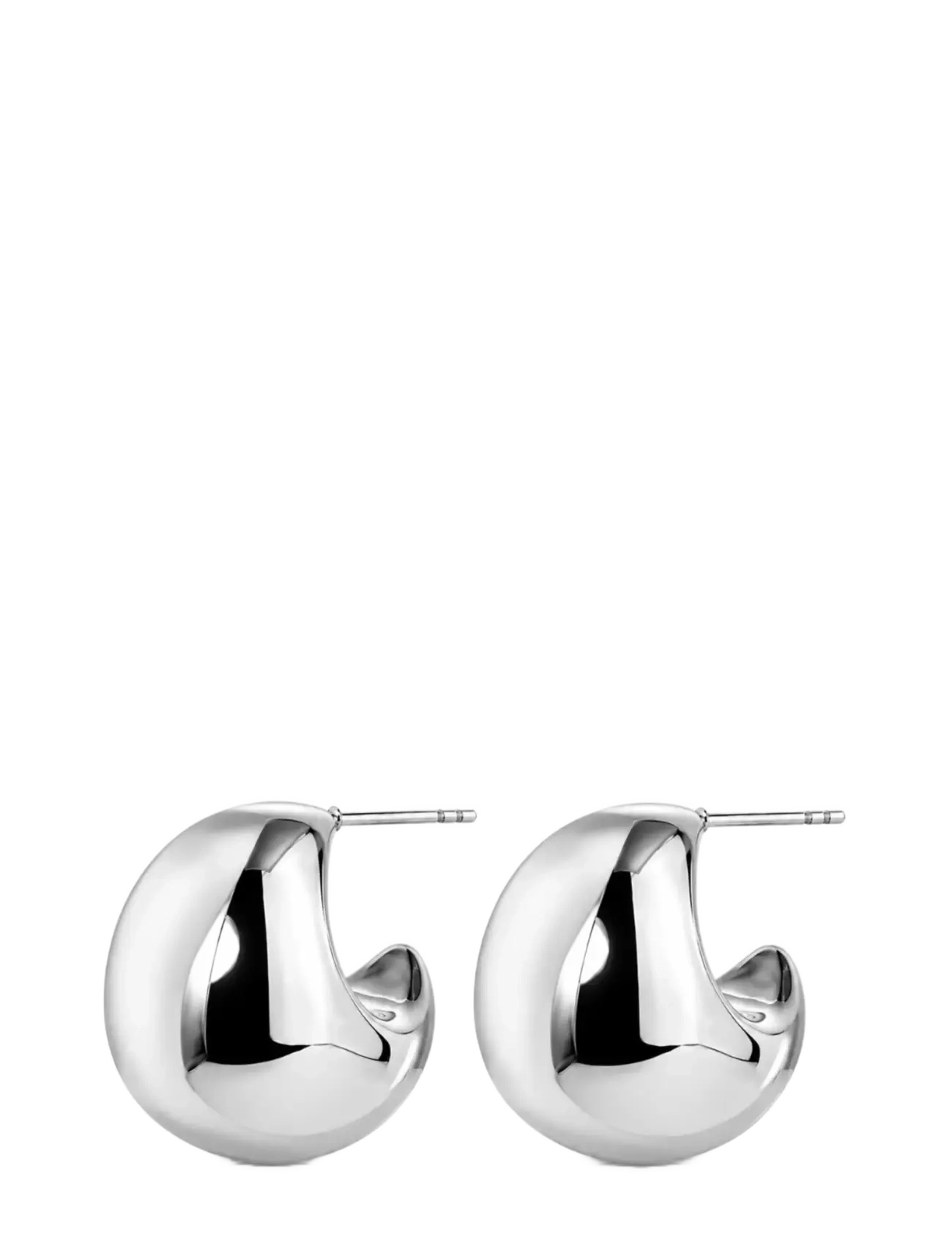 Bud To Rose Divino Earring Gold - Øreringe - SILVER / silver