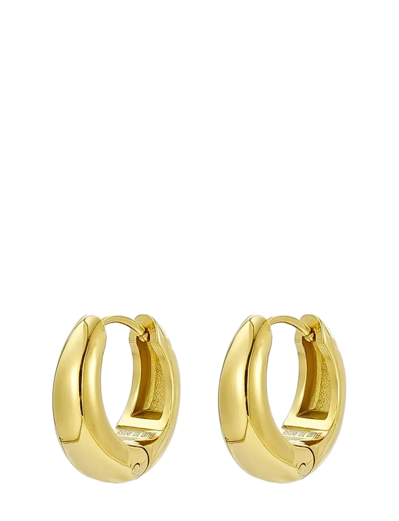 Bud To Rose Hanna Hoop Gold - Øreringe - GOLD / gold