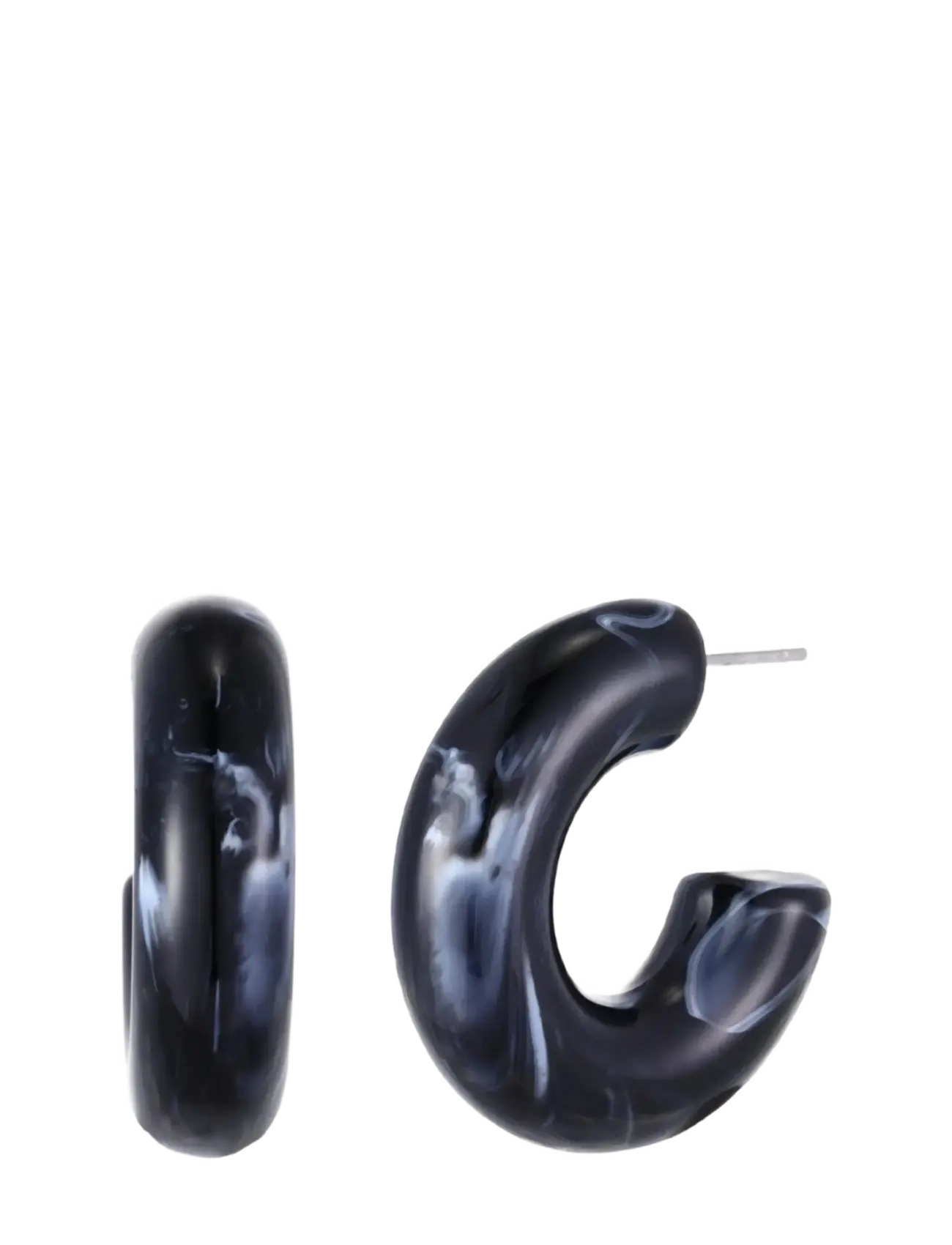 Bud To Rose Flow Resin Hoop Brown - Bud To Rose - BLACK / black