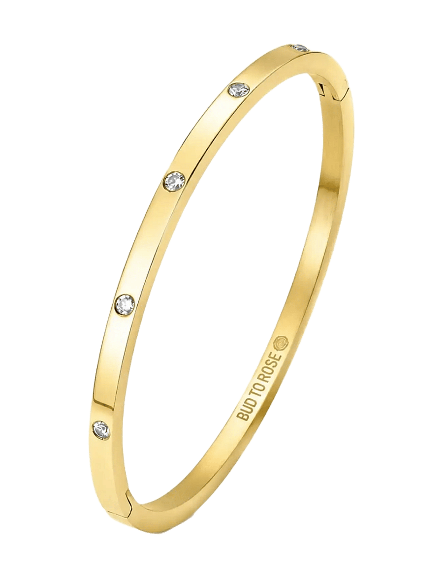 Bud To Rose - Celebrate Bracelet Gold - bangles-armband - gold - 1