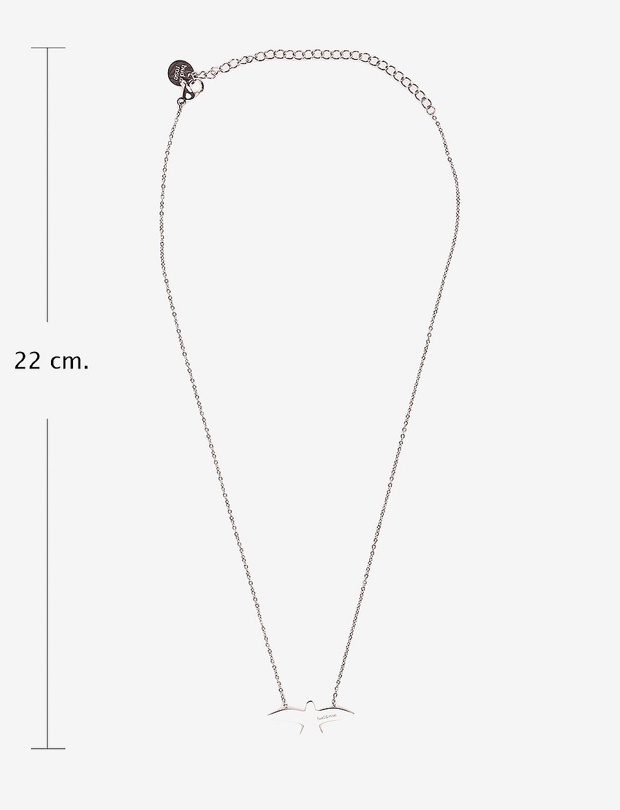 Bud To Rose - Dove Necklace - ketten mit anhänger - steel - 3