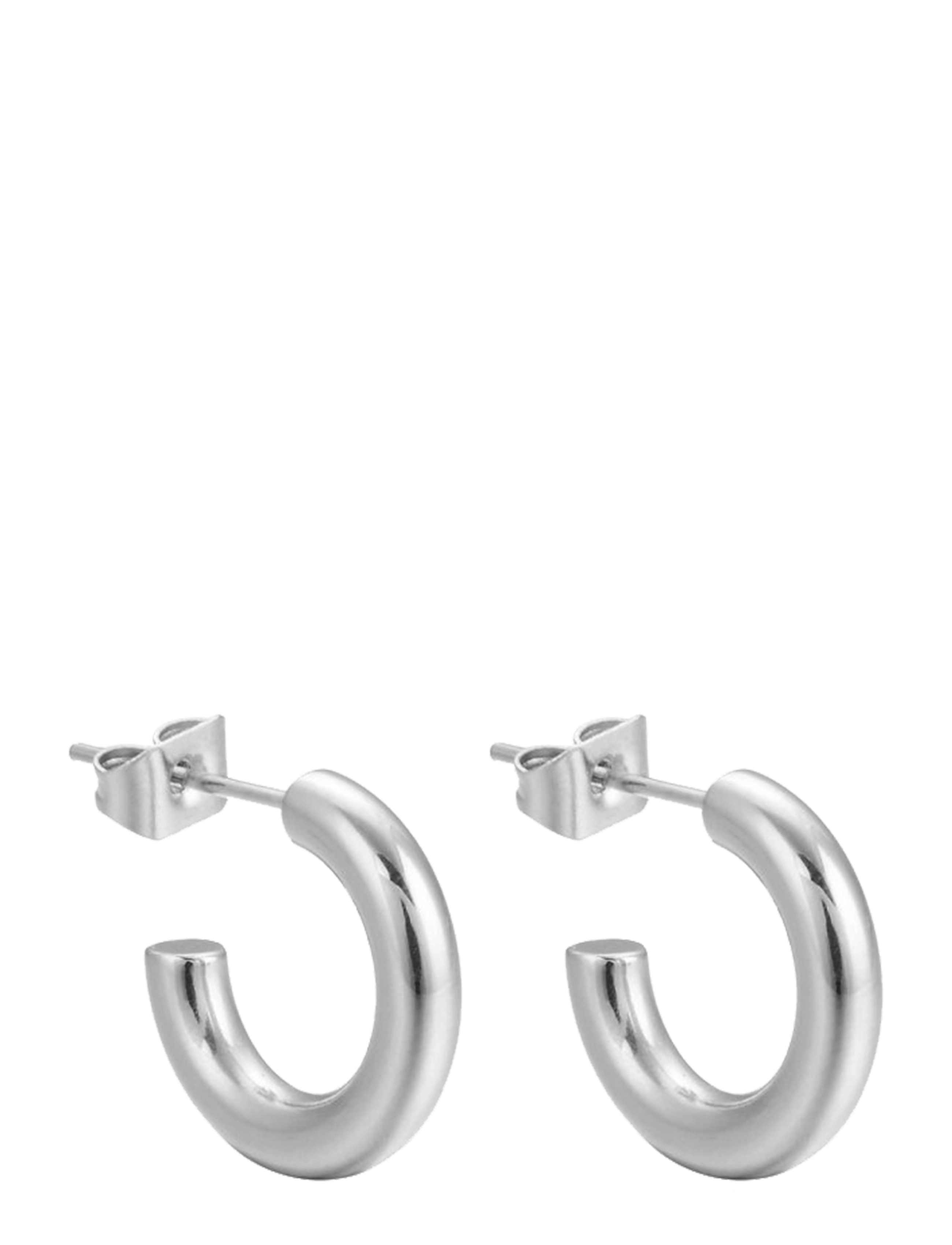 Bud To Rose Hitch Earring Gold, One Size, Earrings, Silber - Hoops, Frauen