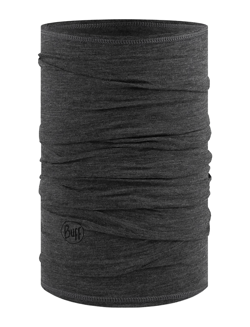 BUFF - MERINO LIGHTWEIGHT - halsdukar - solid grey - 1