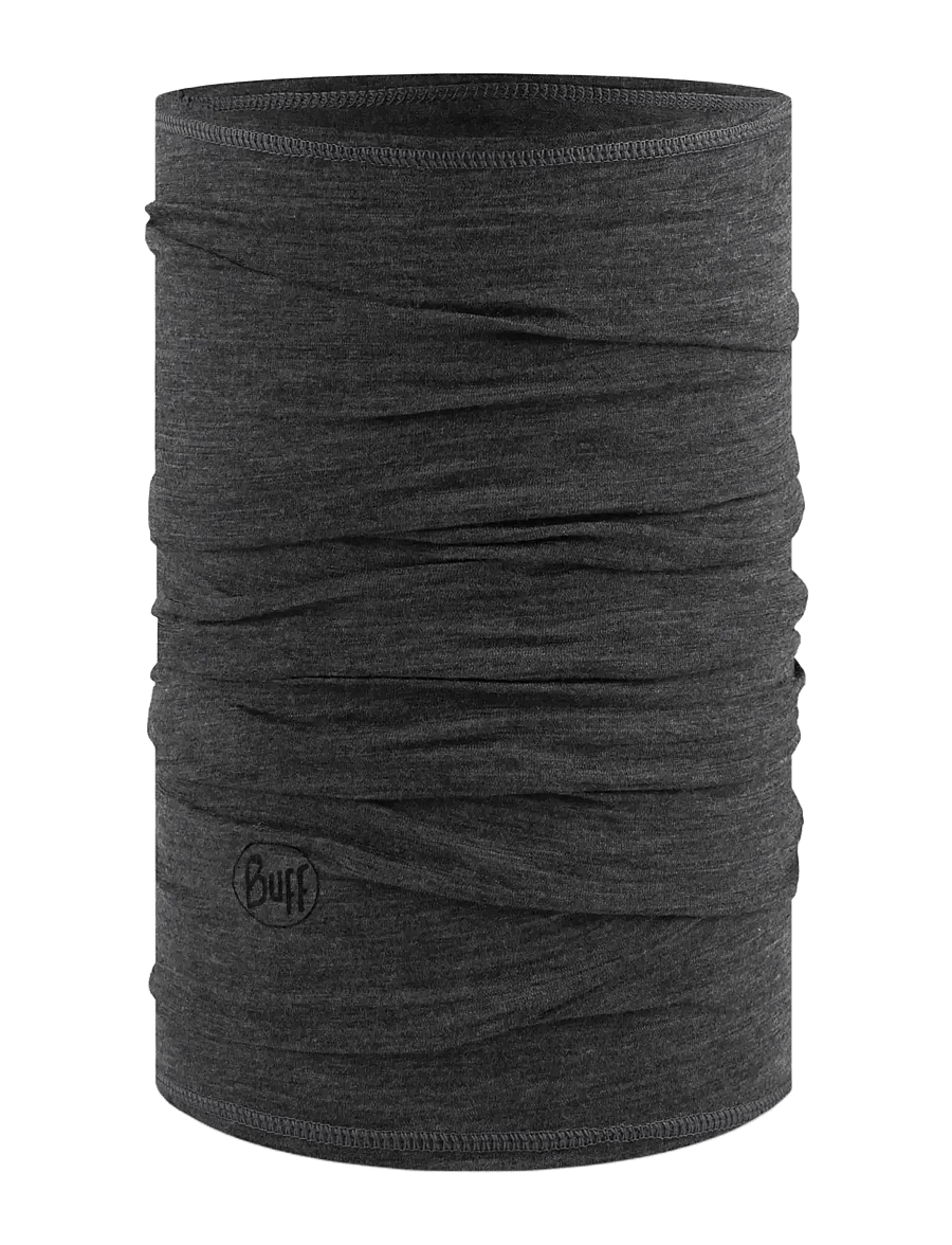 BUFF - MERINO LIGHTWEIGHT - talvesallid - solid grey - 1