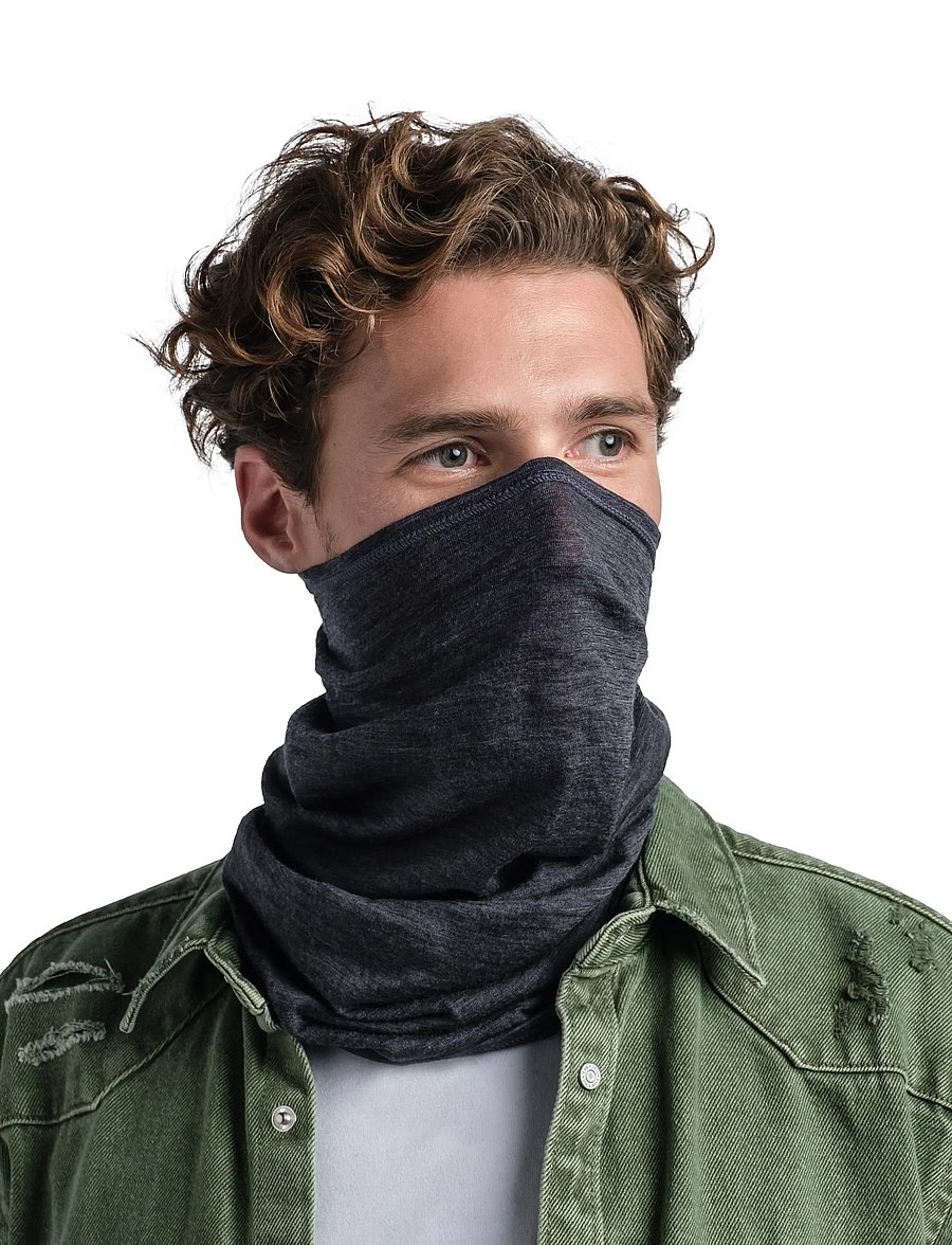 BUFF - MERINO LIGHTWEIGHT - talvesallid - solid grey - 2
