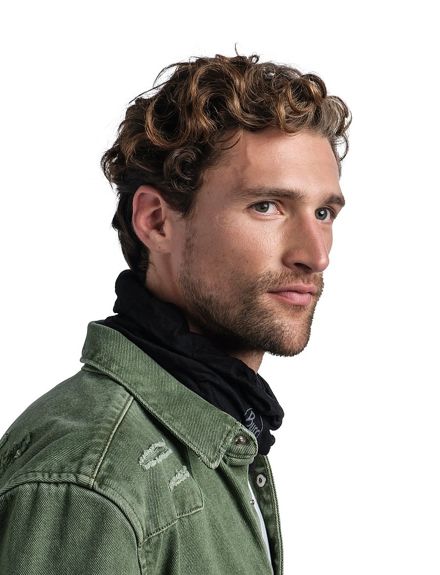 BUFF - MERINO LIGHTWEIGHT - halstørklæder - solid black - 2