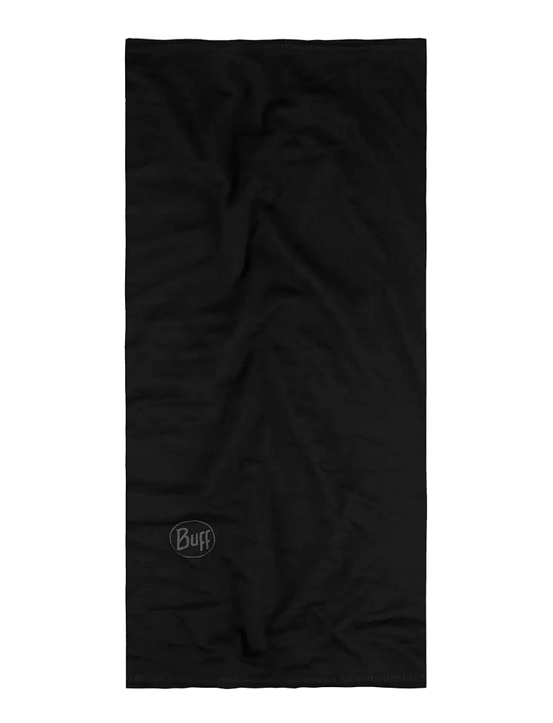 BUFF - MERINO LIGHTWEIGHT SOLID BLACK - schlauchschals - solid black - 1