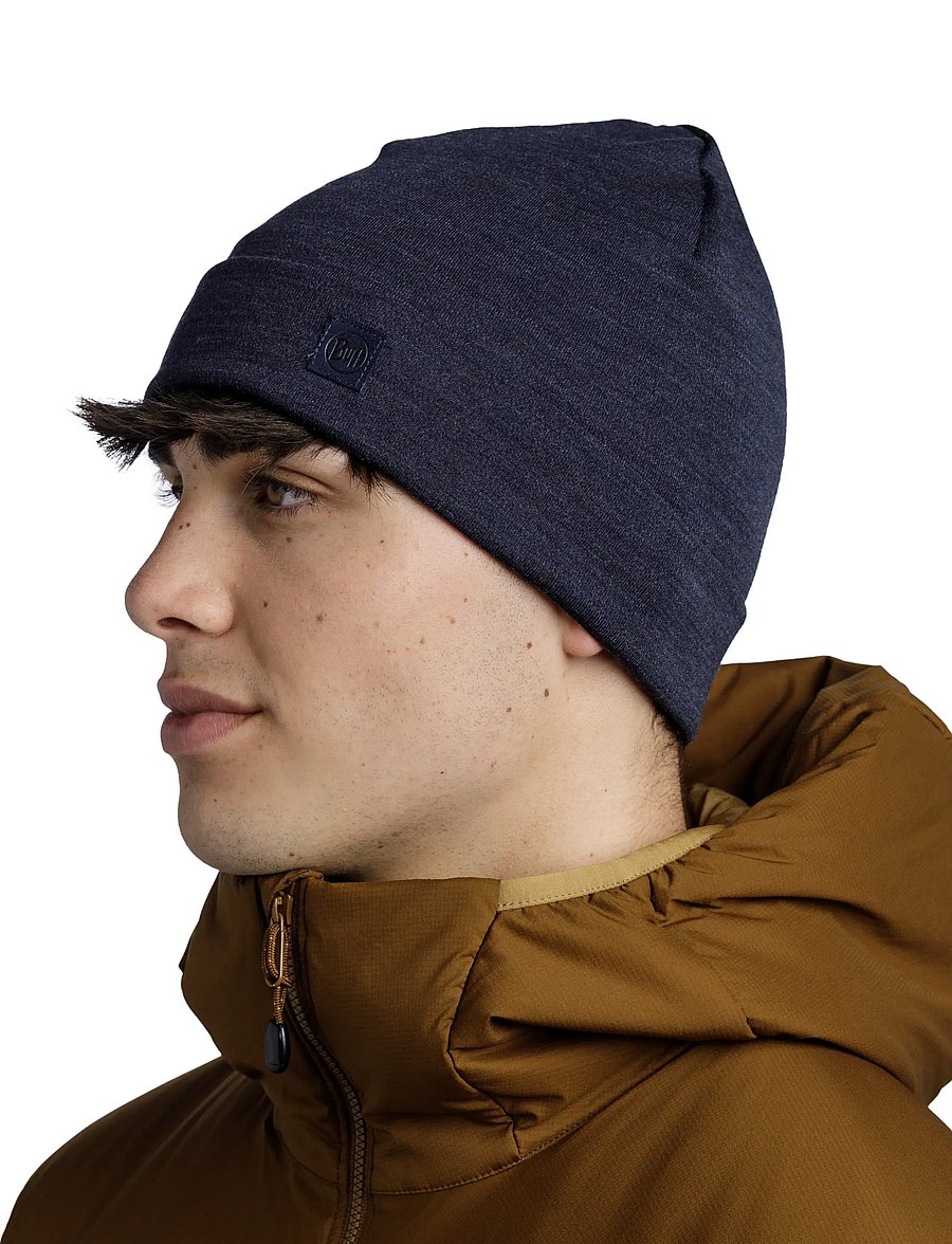 BUFF - HW Merino Wool Beanie - mützen - solid night blue - 0