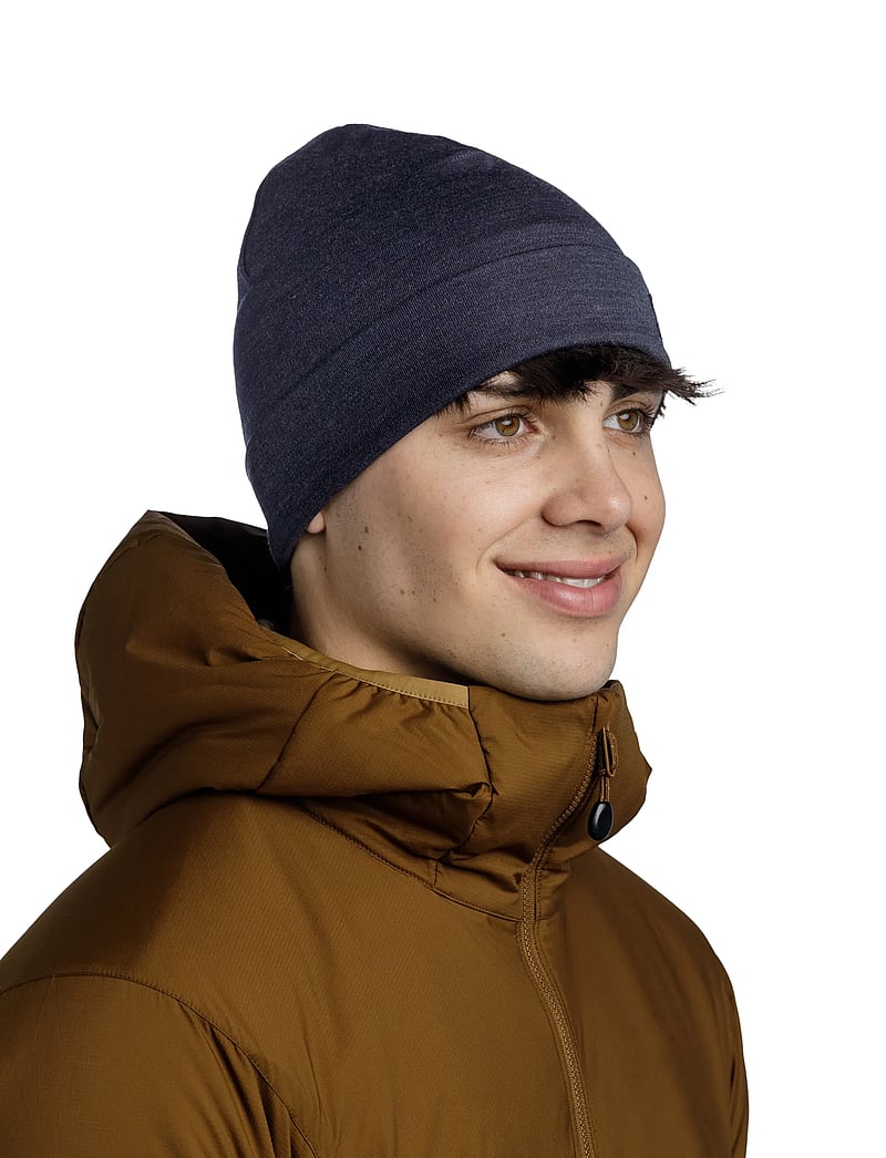BUFF - MERINO HEAVYWEIGHT BEANIE - beanie mütsid - solid night blue - 2