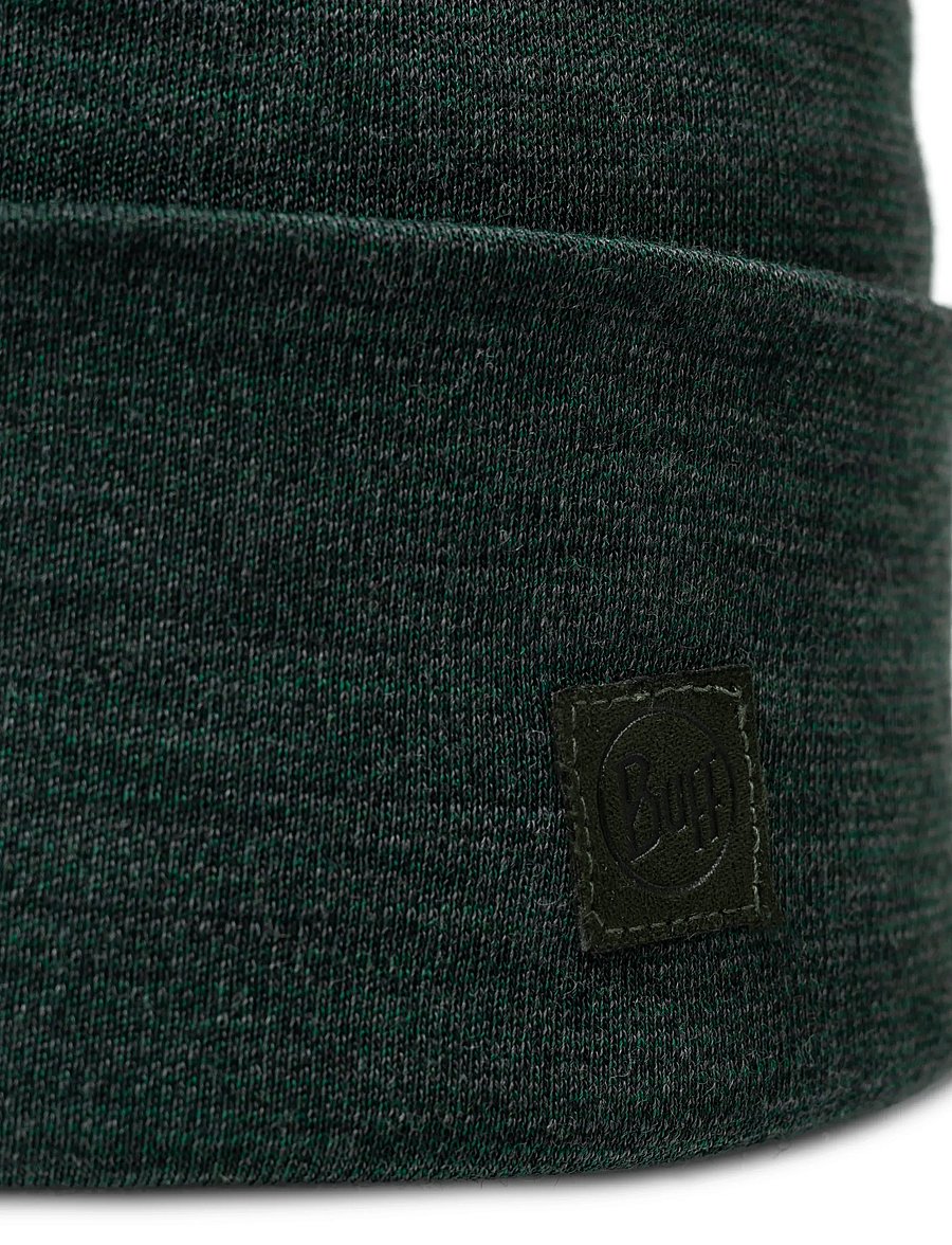 BUFF - HW Merino Wool Beanie - beanies - solid forest - 1
