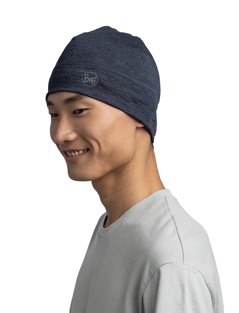 BUFF - MERINO LIGHTWEIGHT BEANIE - mützen - solid night blue - 2