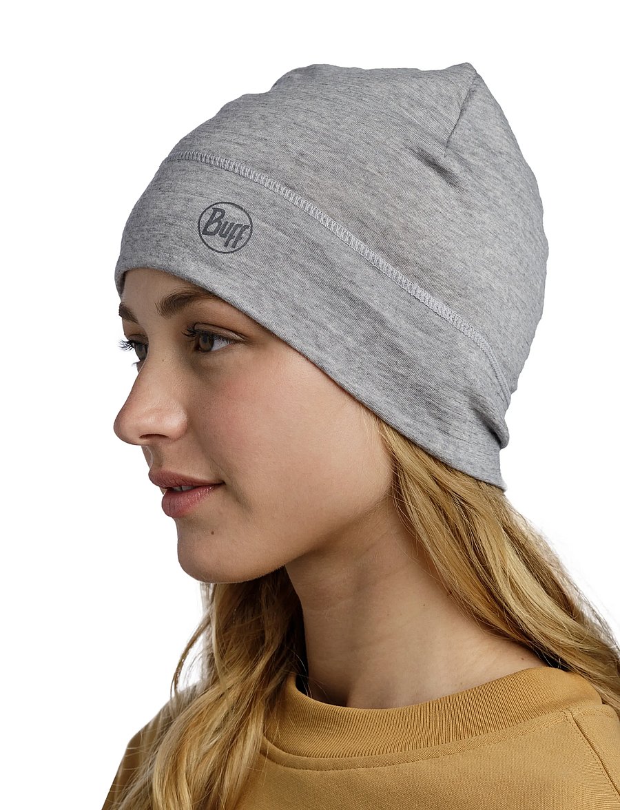 BUFF - Merino Lightweight Beanie - mützen - light grey - 2