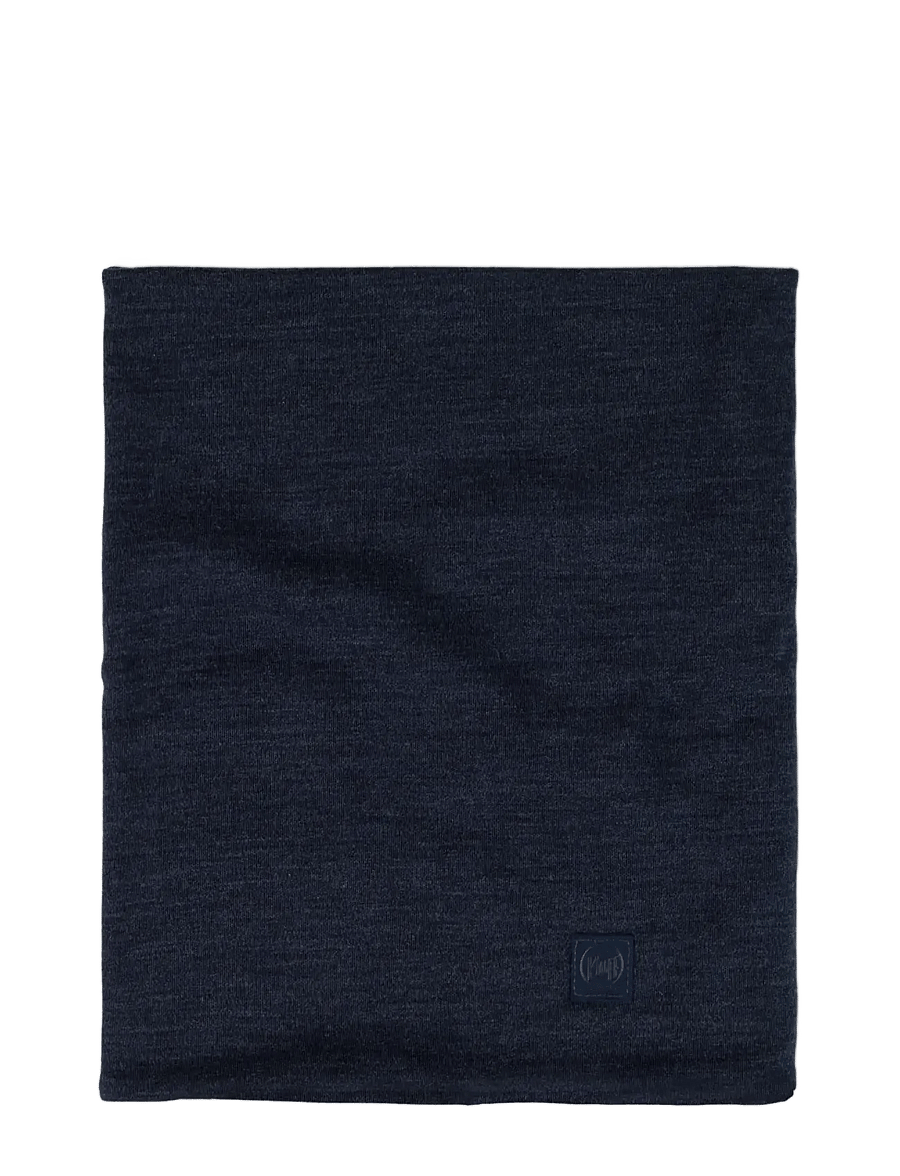 BUFF - HW Merino Wool NECKWARMER - winter scarves - solid night blue - 2