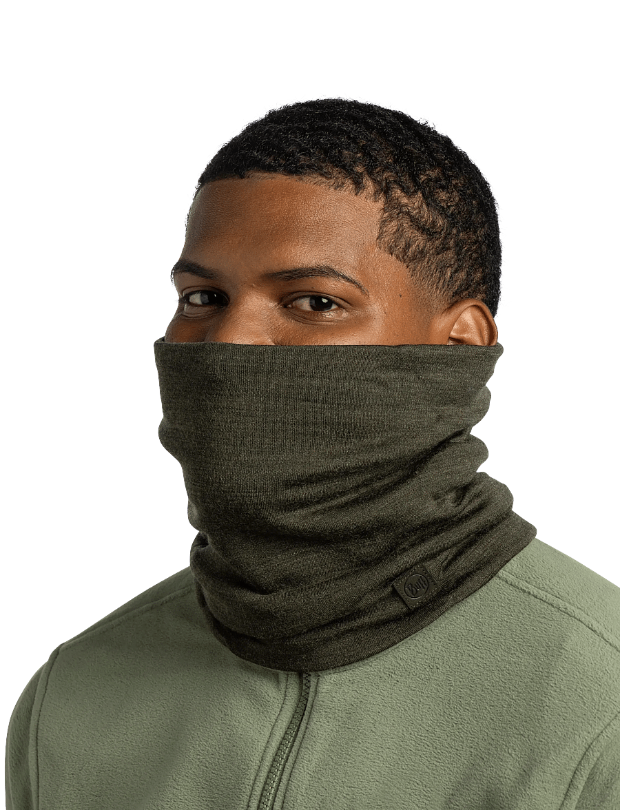 BUFF - HW Merino Wool NECKWARMER - winterschals - bark - 2