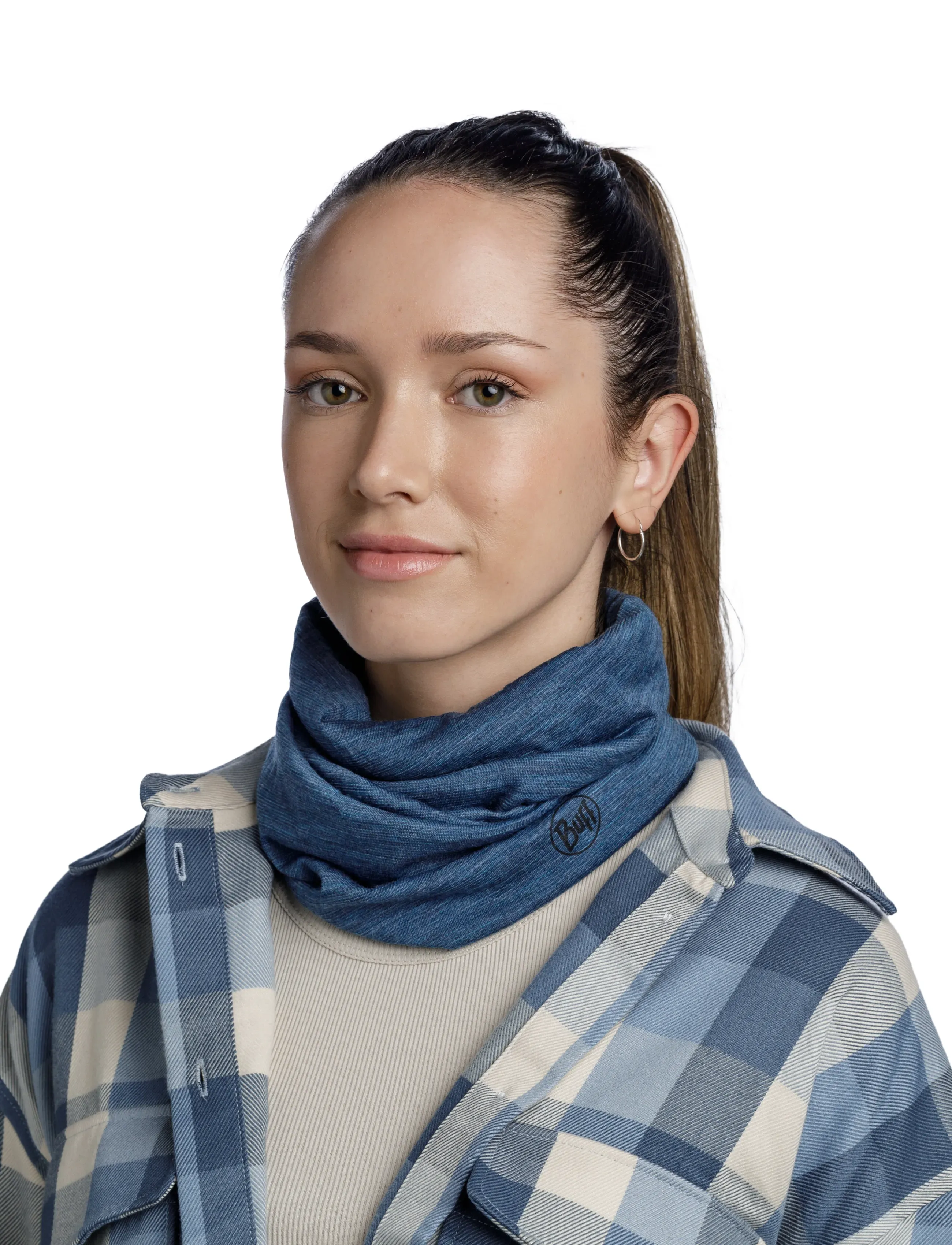 BUFF - LW MERINO WOOL - kaulurit - multistripes tempest - 3