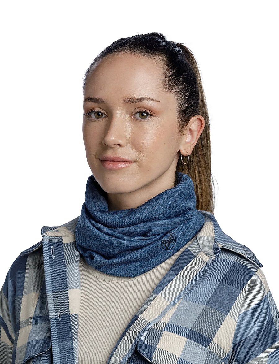 BUFF - LW MERINO WOOL - wintersjalen - multistripes tempest - 3