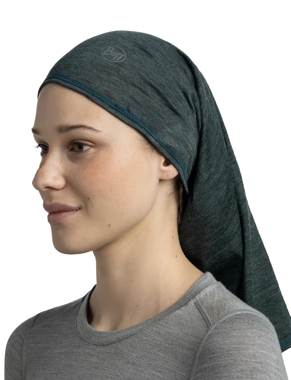 BUFF - MERINO LIGHTWEIGHT - winterschals - multistripes forest - 3