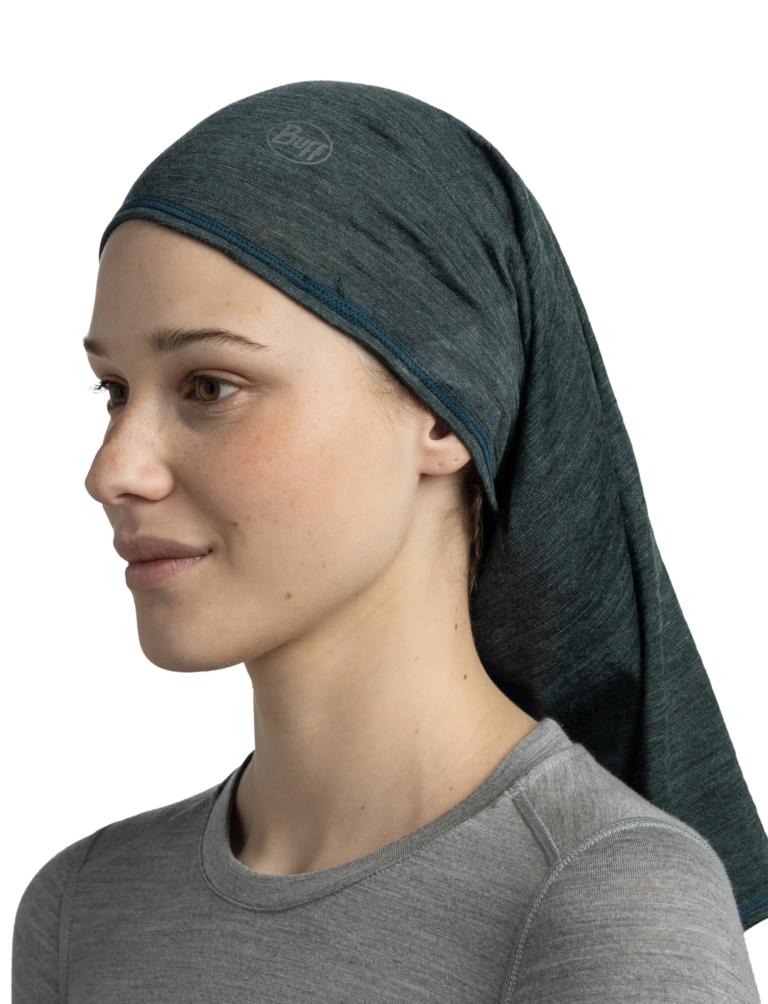 BUFF - LW MERINO WOOL - kaulurit - multistripes forest - 3