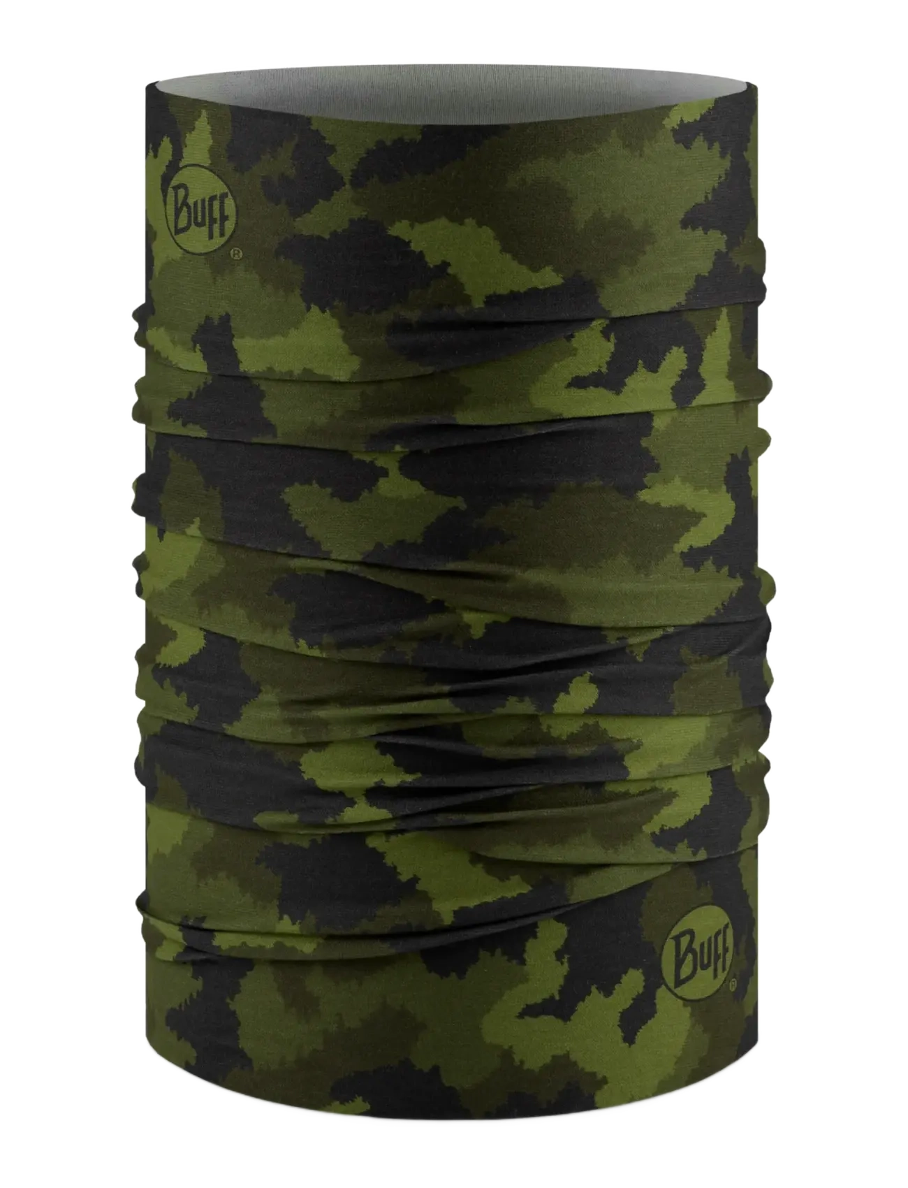 BUFF Original Ecostretch, One Size, Khaki green, Sport Accessories > Sport Scarves & Neckwarmer, Dame