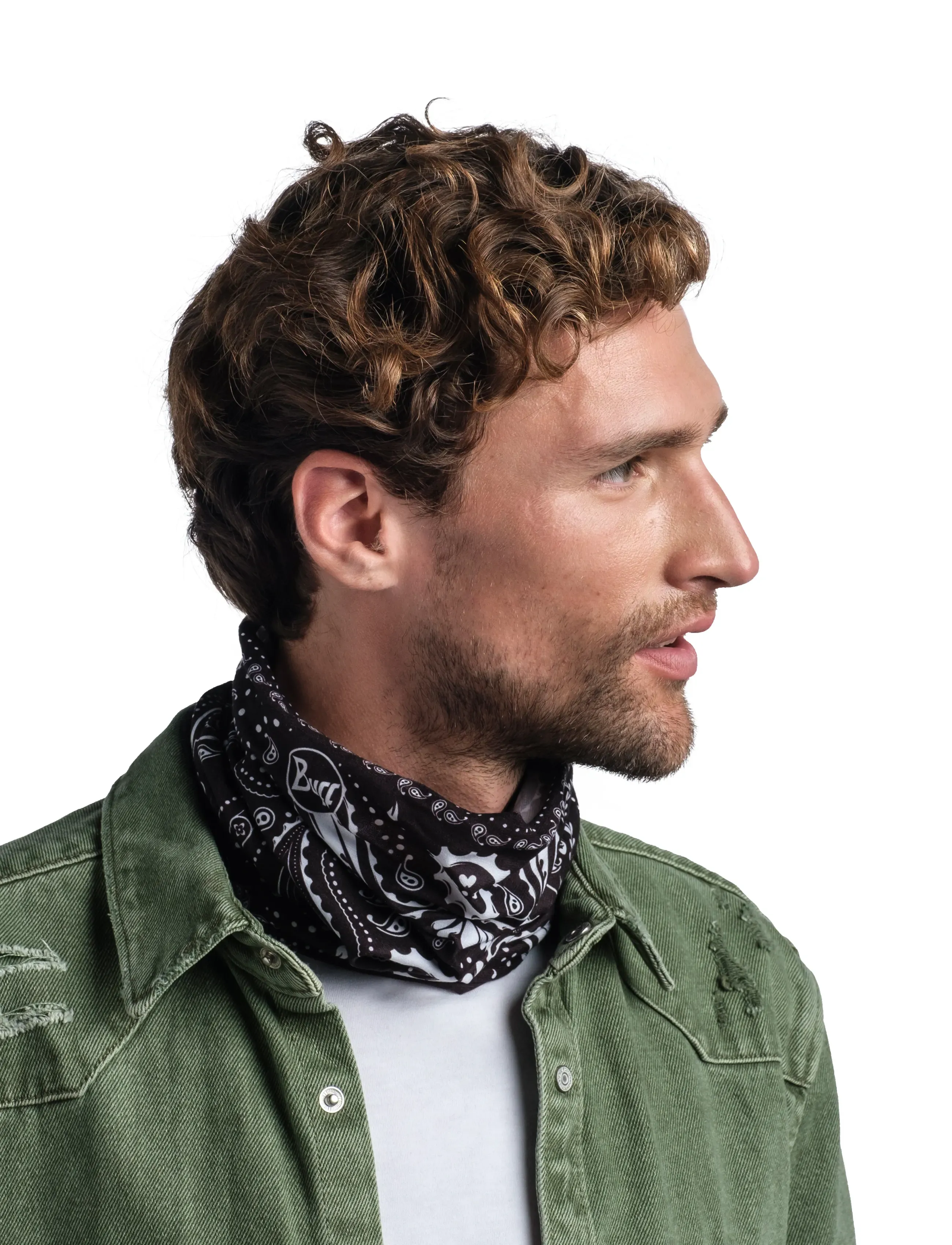 BUFF Original Ecostretch, Mænd, Multifunktionel Halsedisse, Sort, Str: ONE SIZE